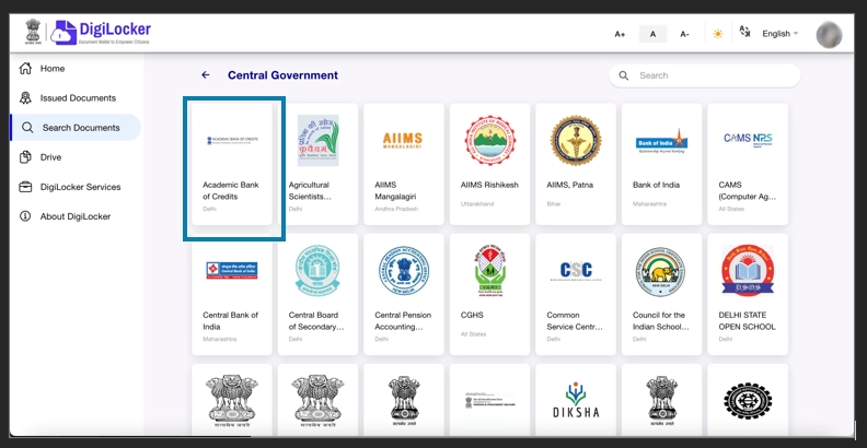 Screenshot of step 6 for ABC Login